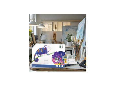 kangaro Palette pelable, 36 feuilles, 230 x 305 mm, blanc