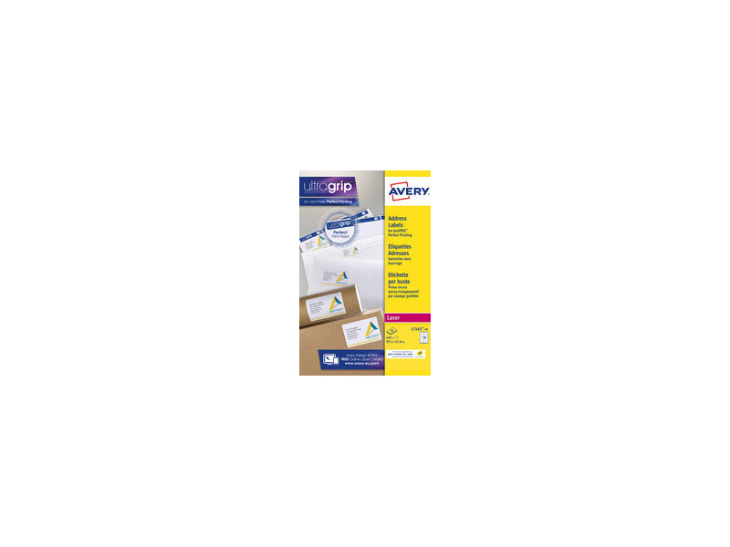 AVERY Etiquette d'adresse, 63,5 x 33,9 mm, blanc