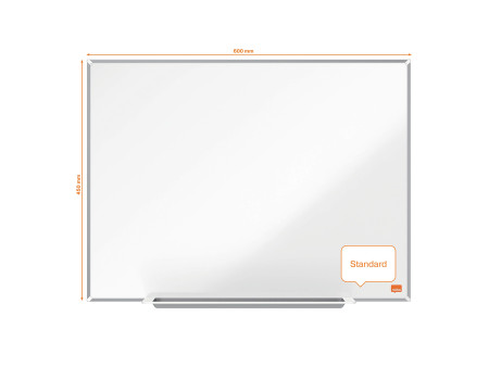 nobo Tableau blanc mural Impression Pro Steel, (L)600 x