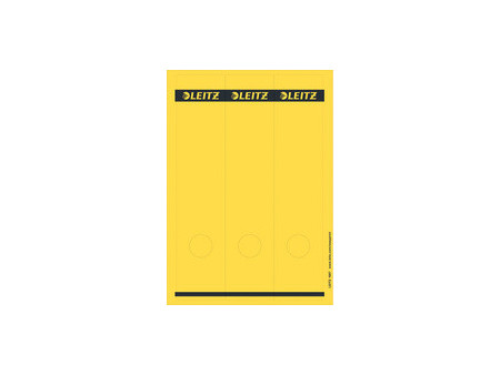 LEITZ Etiquette pour dos de classeur, 61 x 285 mm, rouge