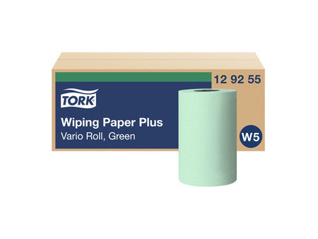 TORK Rouleau nettoyant multi-usage, 55 m, épais, vert
