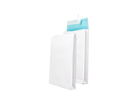 MAILmedia Pochette d'expédition à soufflets B4, fil renforcé