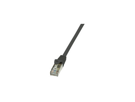 LogiLink Câble Patch, Cat. 5e, F/UTP, 3 m, bleu, gaine en