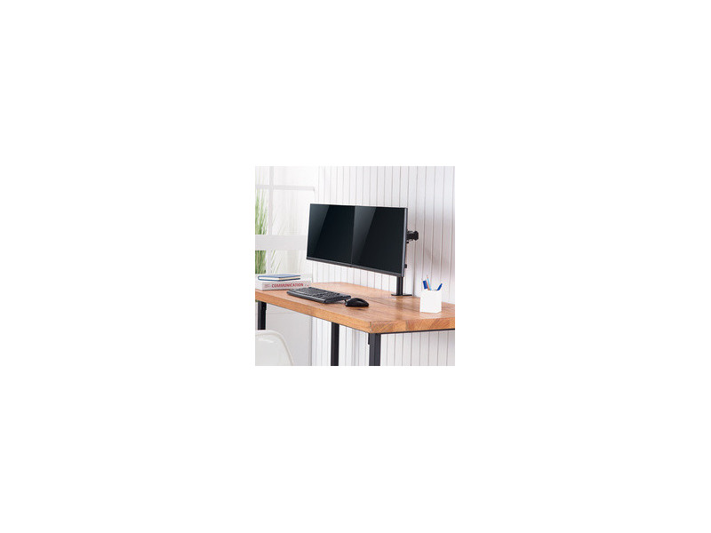 LogiLink Bras support pour 2 écrans, longueur: 390mm