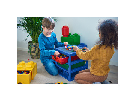 LEGO Module de classement 3-DRAWER STORAGE RACK, gris