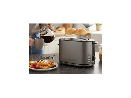 PROFI COOK Grille-pain 2 tranches PC-TA 1291, graphite