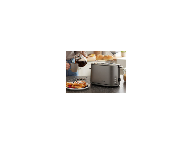PROFI COOK Grille-pain 2 tranches PC-TA 1291, graphite