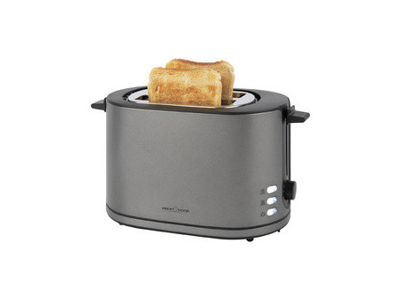 PROFI COOK Grille-pain 2 tranches PC-TA 1291, graphite