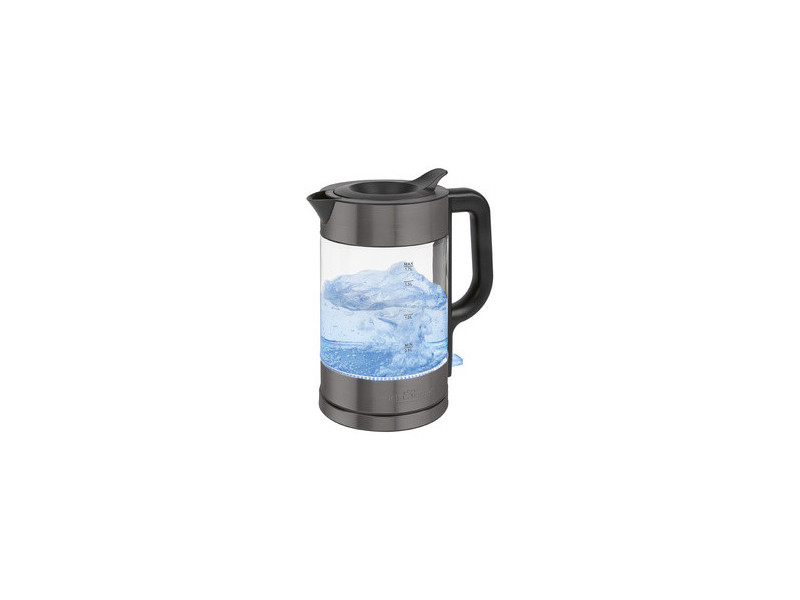 PROFI COOK Bouilloire PC-WKS 1322, 1,7 L, verre / dark inox