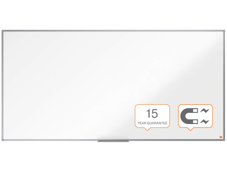 nobo Tableau blanc Essence en acier, (L)1.800 x (H)900 mm