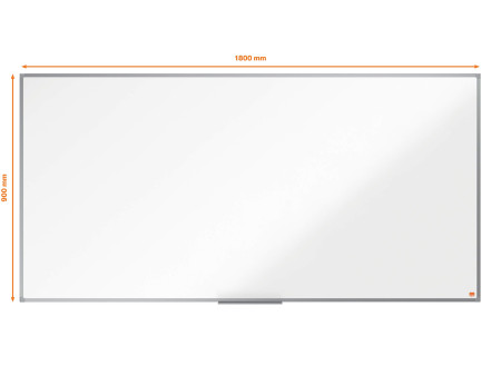 nobo Tableau blanc Essence en acier, (L)1.800 x (H)900 mm