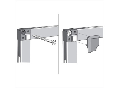 nobo Tableau blanc Essence en acier, (L)1.800 x (H)900 mm