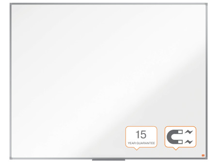 nobo Tableau blanc Essence en acier, (L)1.500 x (H)1.200 mm