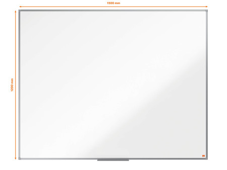 nobo Tableau blanc Essence en acier, (L)1.500 x (H)1.200 mm