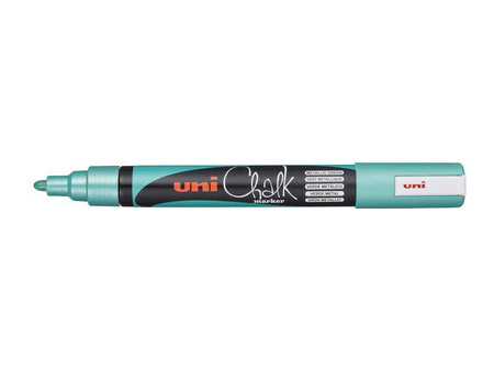uni-ball Marqueur craie Chalk marker PWE5M, rose métallique