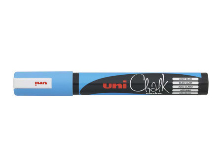 uni-ball Marqueur craie Chalk marker PWE5M, rose métallique