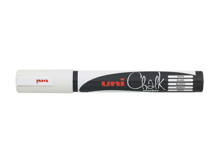 uni-ball Marqueur craie Chalk marker PWE5M, rose métallique