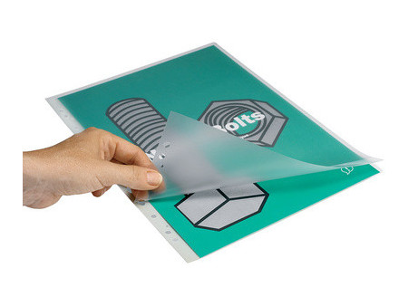 GBC Pochette de plastification, A4, perforation