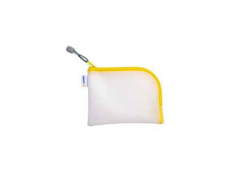 HERMA Pochette à fermeture à zip 'Mesh Bags', A6, noir