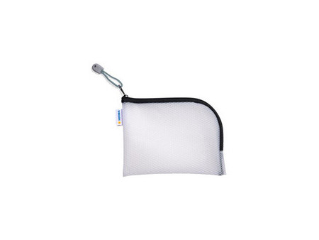 HERMA Pochette à fermeture à zip 'Mesh Bags', A6, rouge