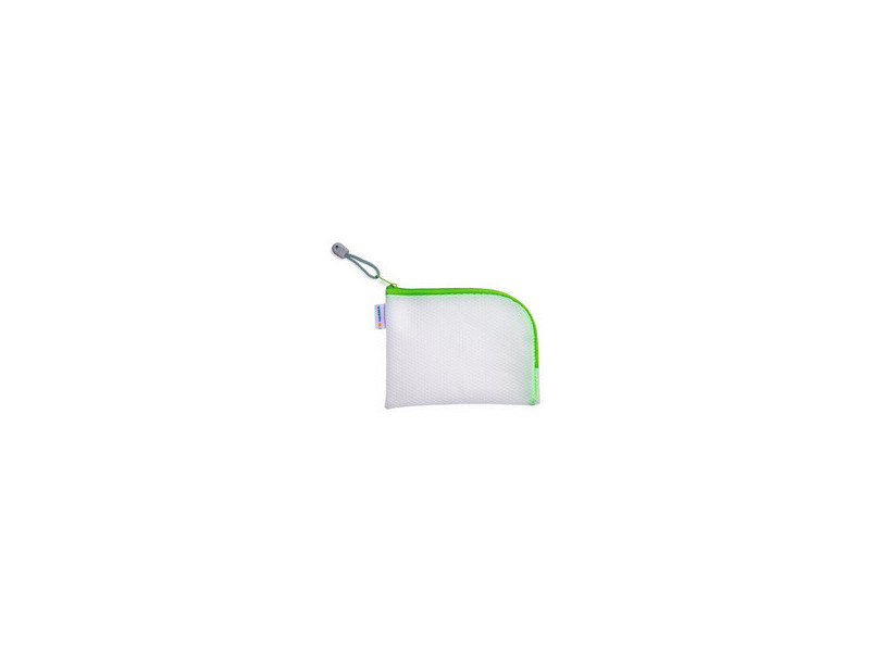 HERMA Pochette à fermeture à zip 'Mesh Bags', A6, vert