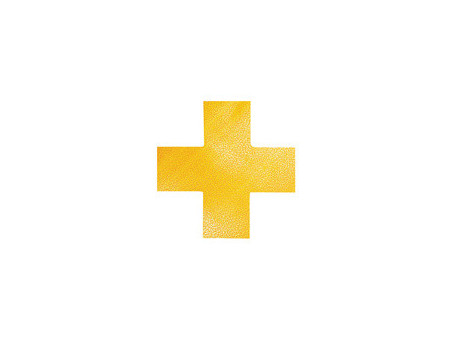 DURABLE Marquage de place, rond, autocollant, jaune