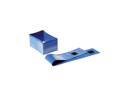 DURABLE Porte-étiquette pour pied de palette, bleu
