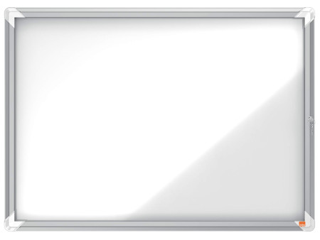 nobo Vitrine d'affichage Premium Plus, fond en métal, 8x A4
