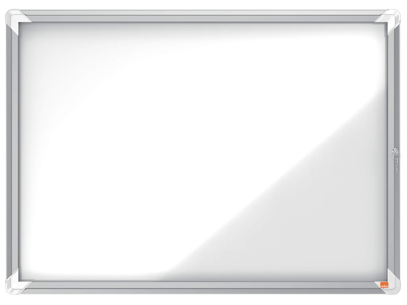 nobo Vitrine d'affichage Premium Plus, fond en métal, 8x A4
