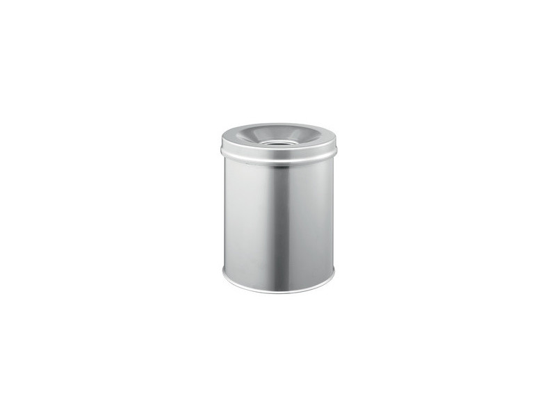 DURABLE Corbeille à papier SAFE, ronde, 15 litres, noir