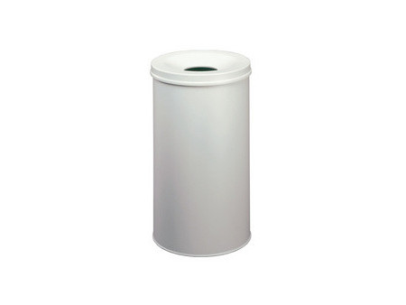 DURABLE Corbeille à papier SAFE ROND 65, 60 litres, gris