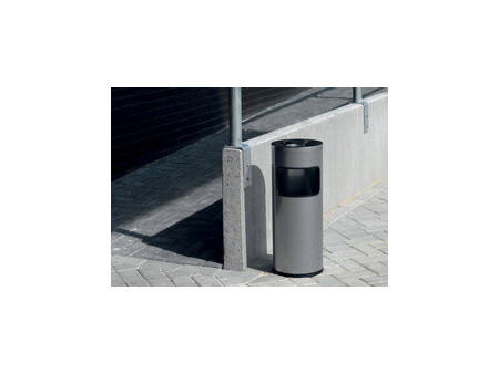 DURABLE Corbeille à papier SAFE, avec couvercle étouffoir