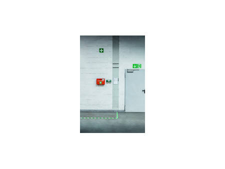 DURABLE Bande de marquage au sol DURALINE STRONG, vert/blanc