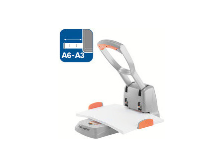 Rapid Perforateur Supreme HDC 150/2, argent/orange