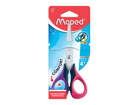 Maped Ciseaux scolaires Sensoft 3D, longueur: 130 mm,
