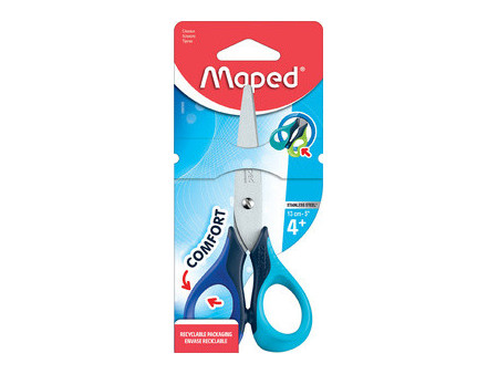 Maped Ciseaux scolaires Sensoft 3D, longueur: 130 mm,