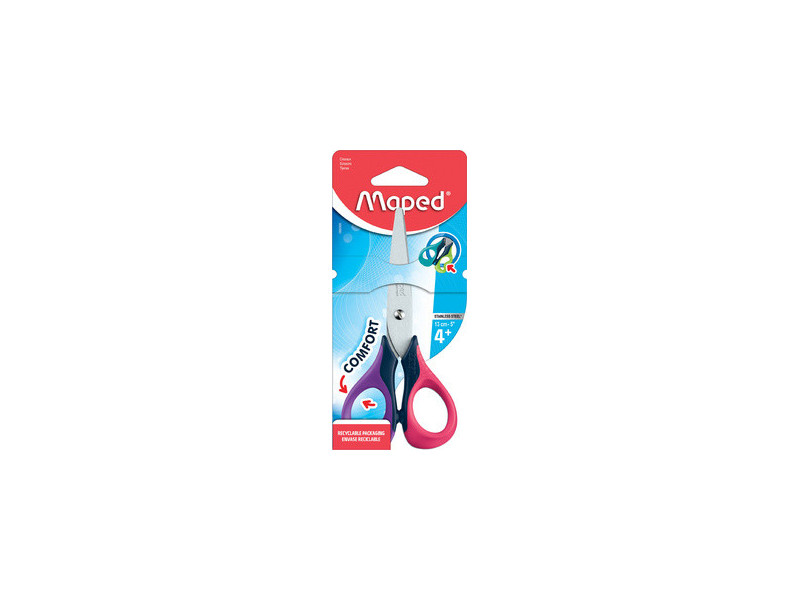 Maped Ciseaux scolaires Sensoft 3D, longueur: 130 mm,
