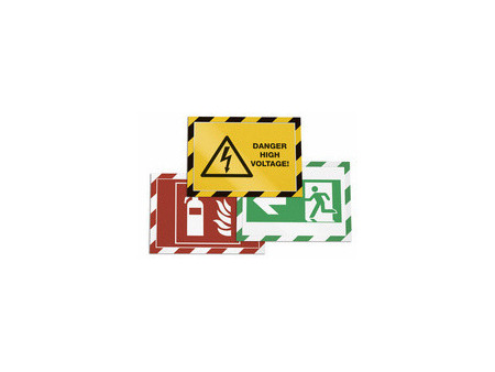 DURABLE Cadre d'affichage magnétique DURAFRAME SECURITY, A4