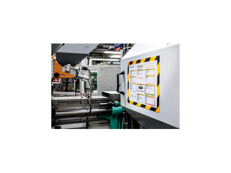 DURABLE Cadre d'affichage magnétique SECURITY, A4