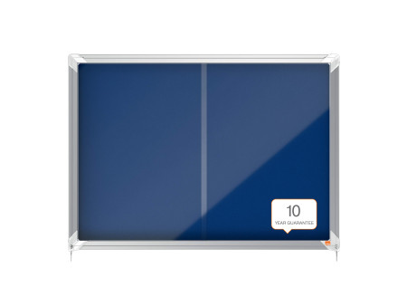 nobo Vitrine d'affichage Premium Plus, en feutre, 8x A4