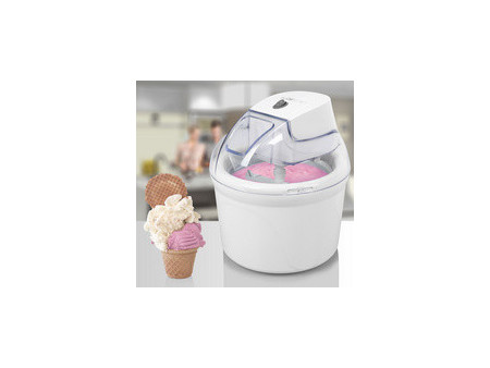 CLATRONIC Sorbetière ICM 3764, 1,5 litre, blanc