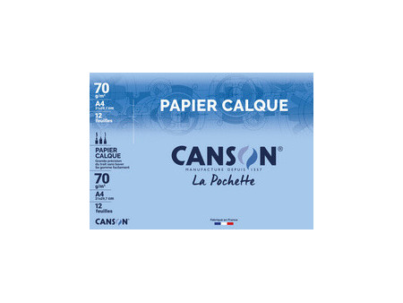 CANSON Papier calque satin, 240 x 320 mm, 90 g/m2