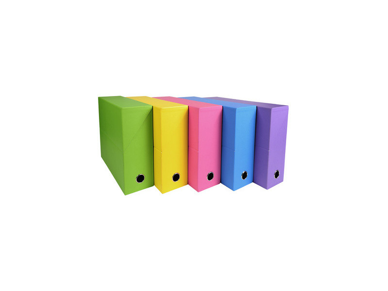 EXACOMPTA Boîte transfert SALSA, 90 mm, assorti