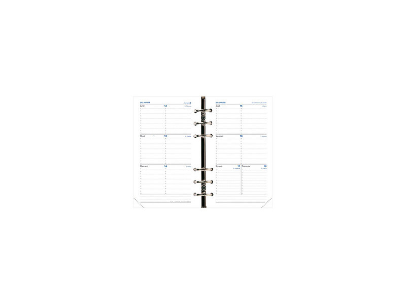QUO VADIS Recharge Timer 17 Horizontal 2025/2026, 16 mois