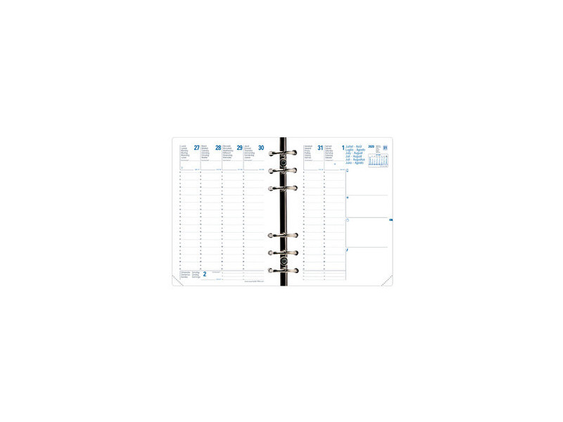 QUO VADIS Recharge pour Compactimer ML, 2025/2026, 17 mois
