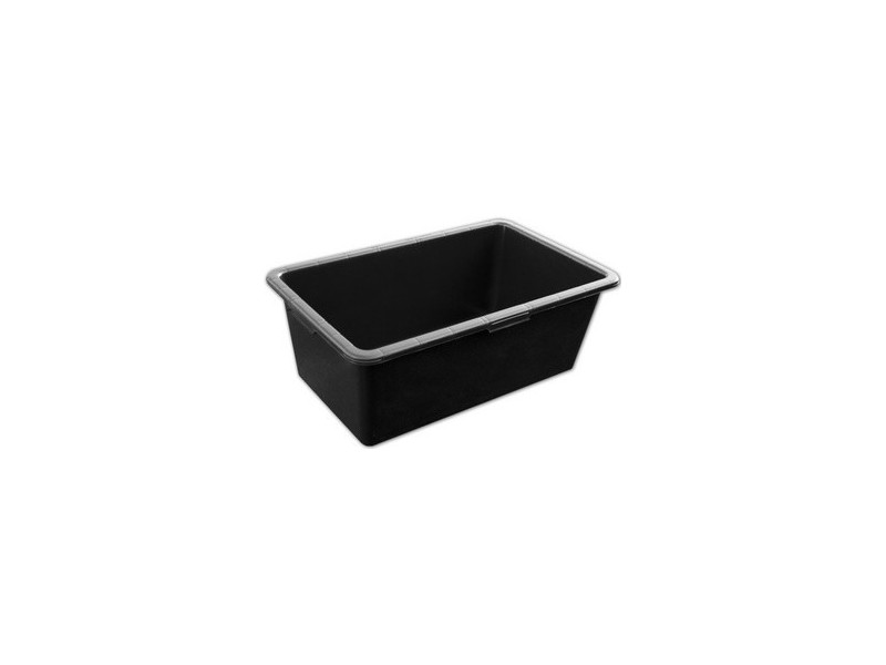 Bradas Auge de maçon, en PVC, 90 litres, noir