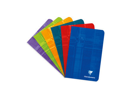 Clairefontaine Carnet piqûre, 110 x 170 mm, 96 pages, séyès