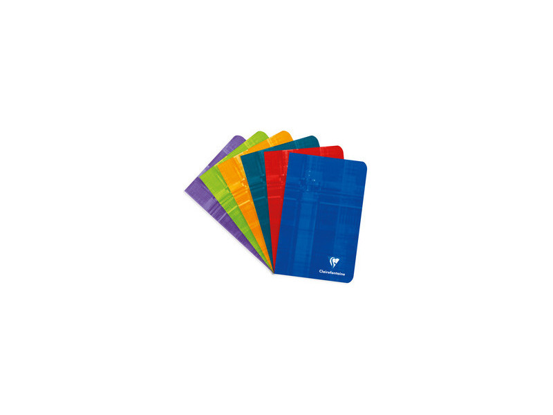 Clairefontaine Carnet piqûre, 110 x 170 mm, 96 pages, séyès