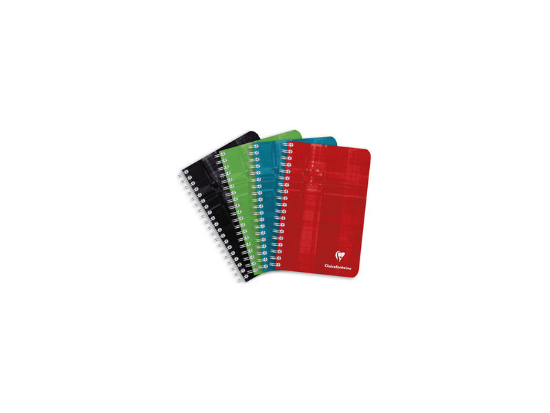 Clairefontaine Carnet à spirale, 110 x 170 mm, quadrillé 5x5