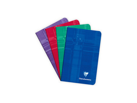 Clairefontaine Carnet piqûre, 75 x 120 mm, quadrillé 5x5